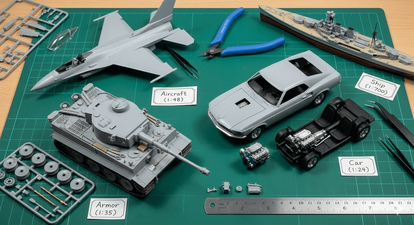 What scale to build models