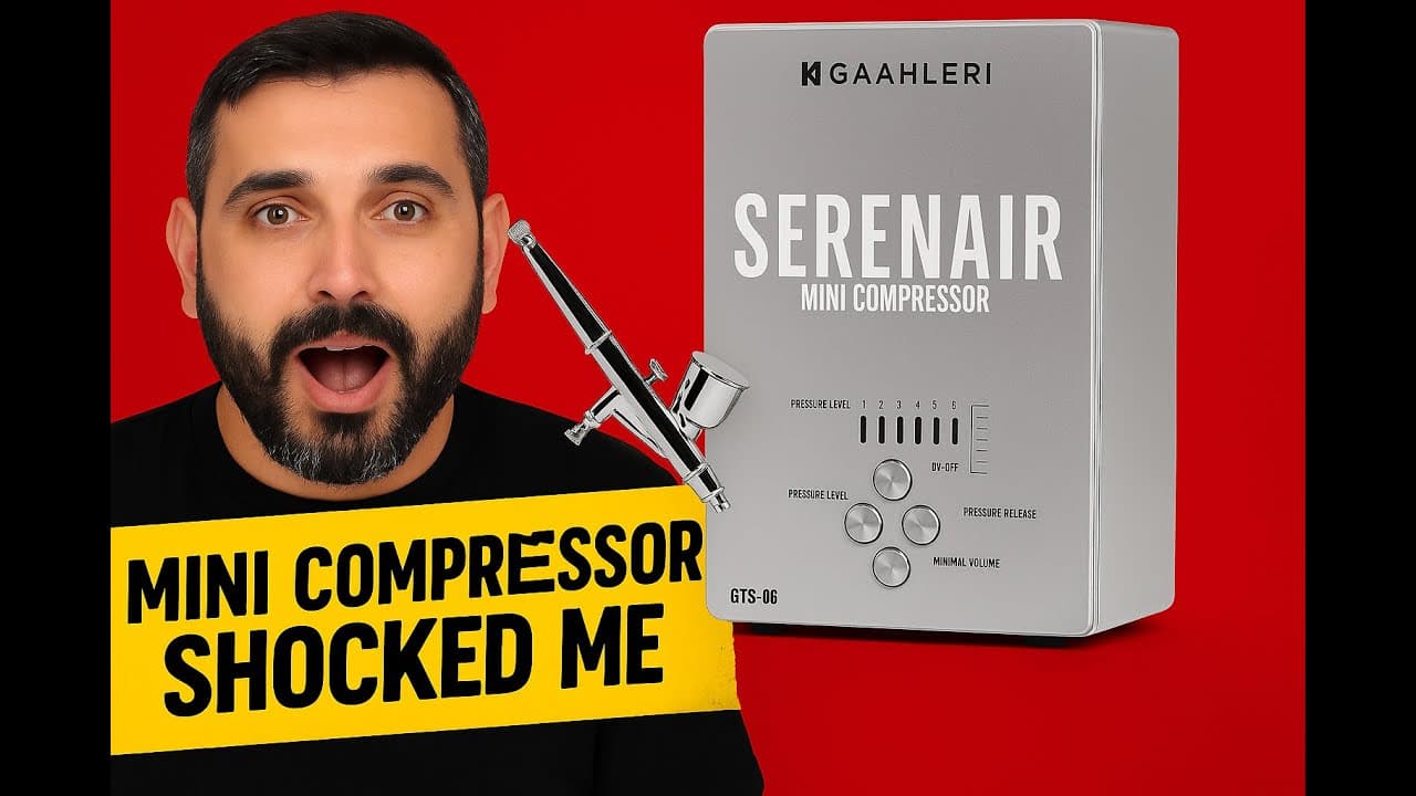Is the Gaahleri GTS-06 Worth It? Ambition Series Mini Compressor Review!