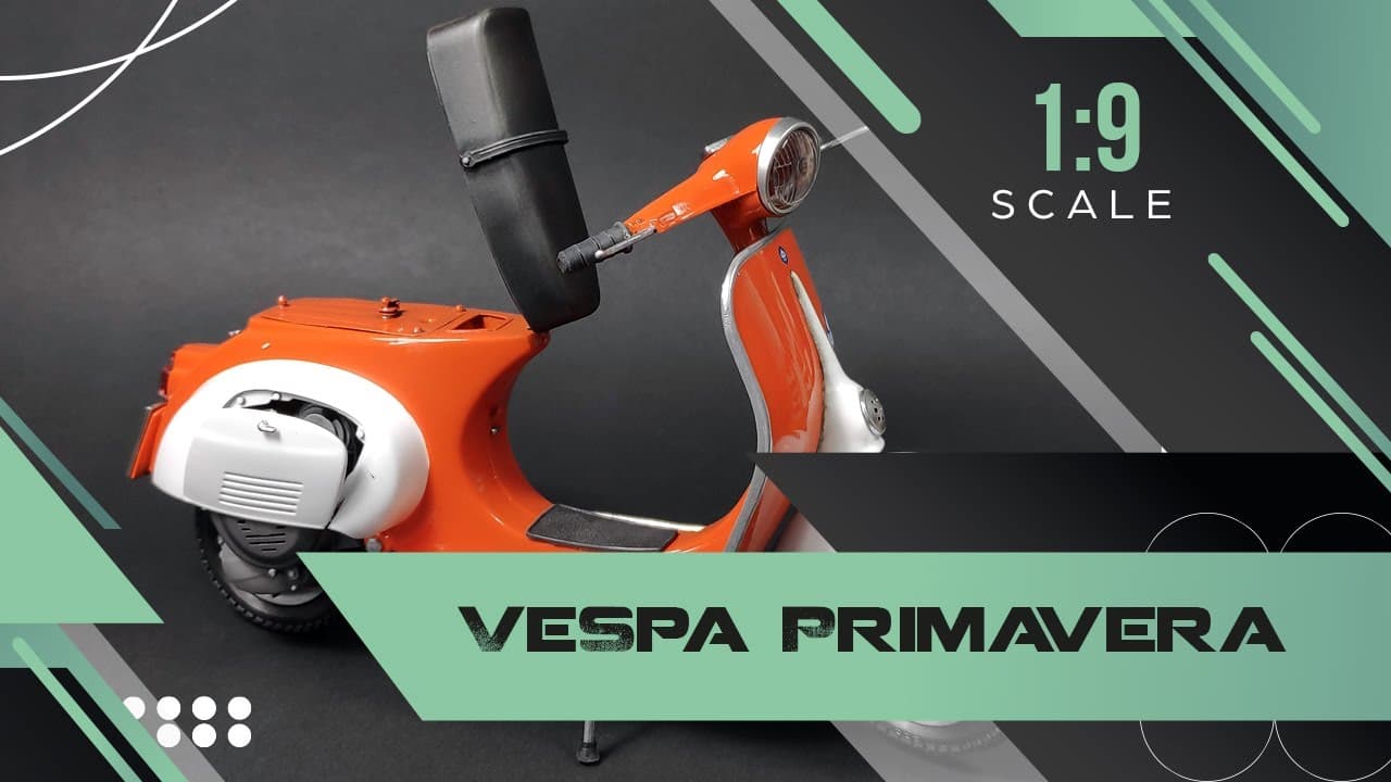 Vespa Primavera 1:9 - Italieri - My Models