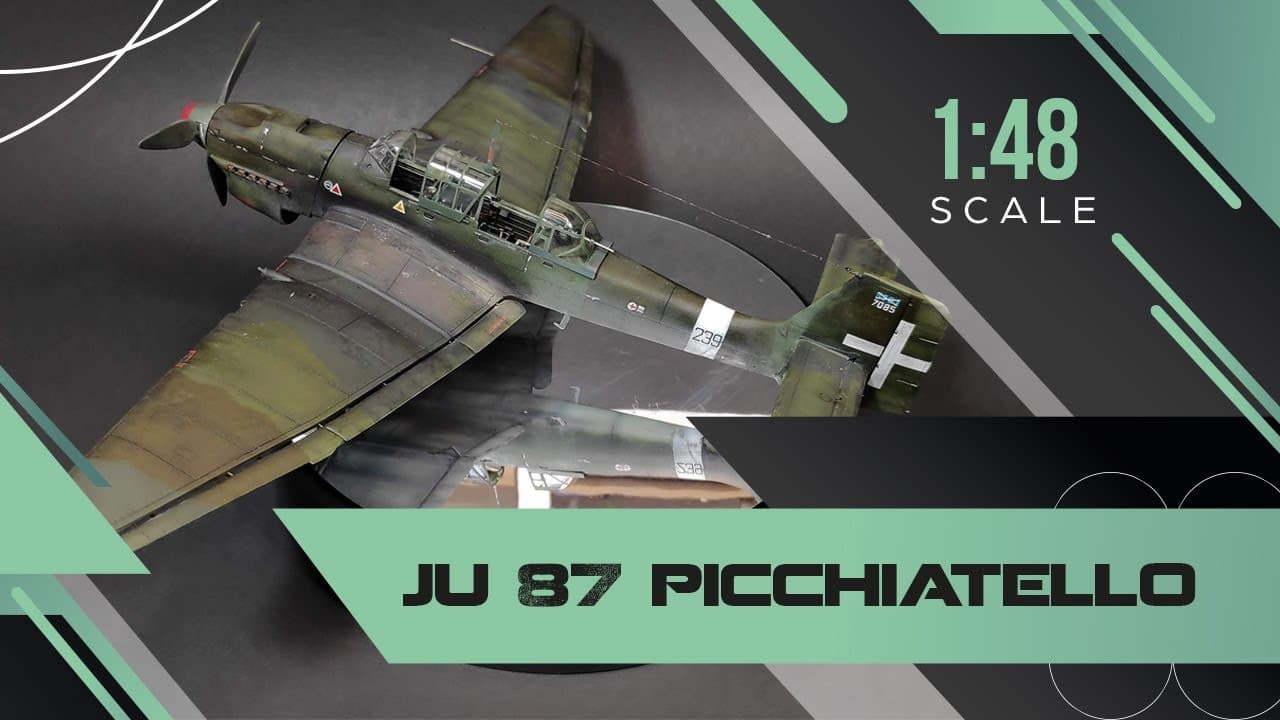 JU87 Picchiatello - Italieri - 1/48 Scale Build