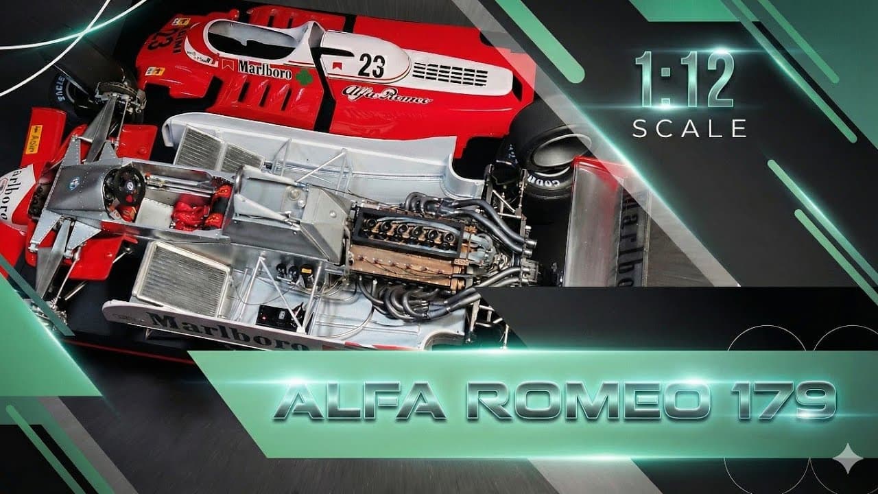 Alfa Romeo 179 - Protar - Scale modeling - 1/12 scale - Part 1